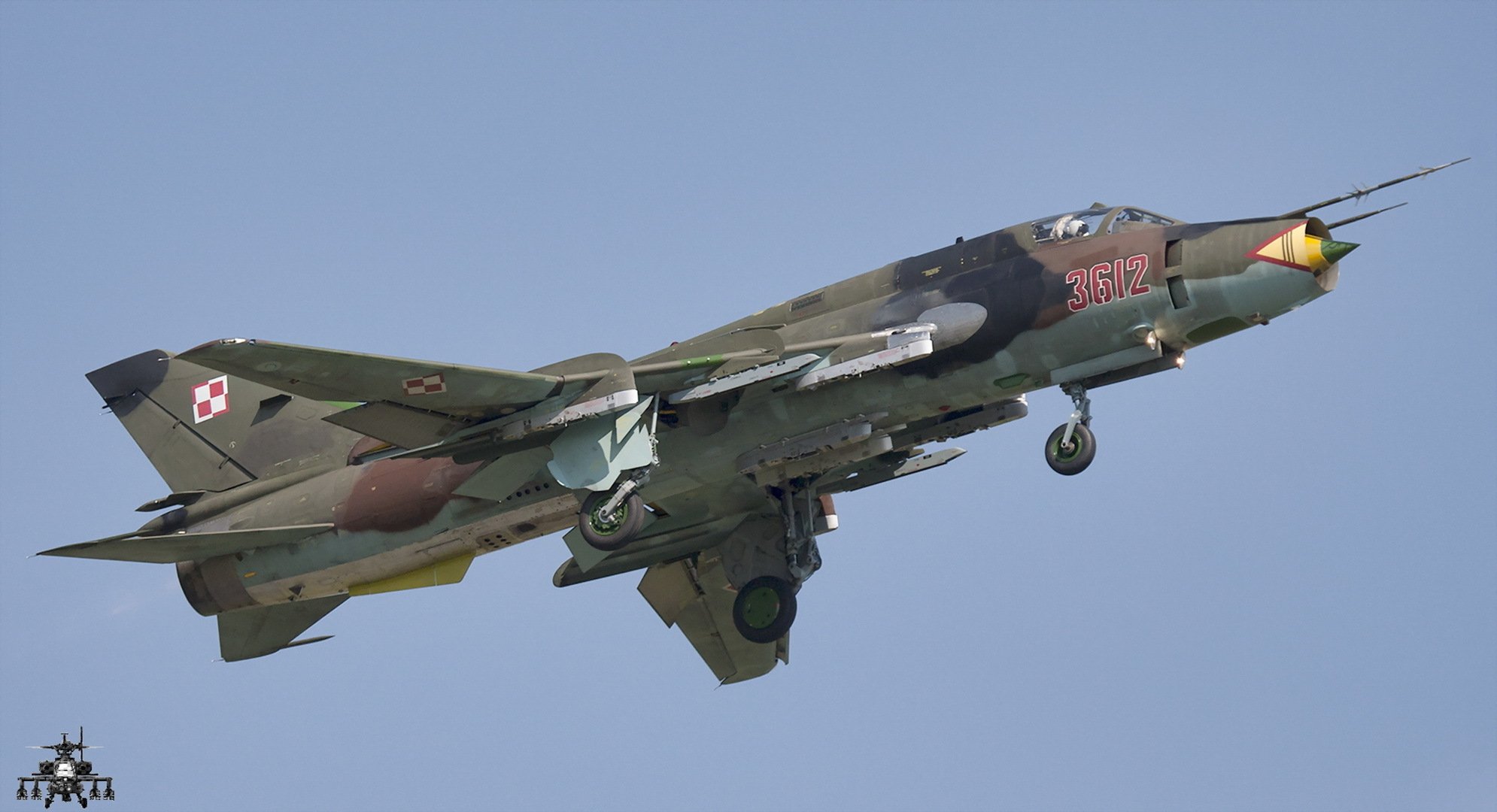 ukhoi su-22m-4k polish air force weapon