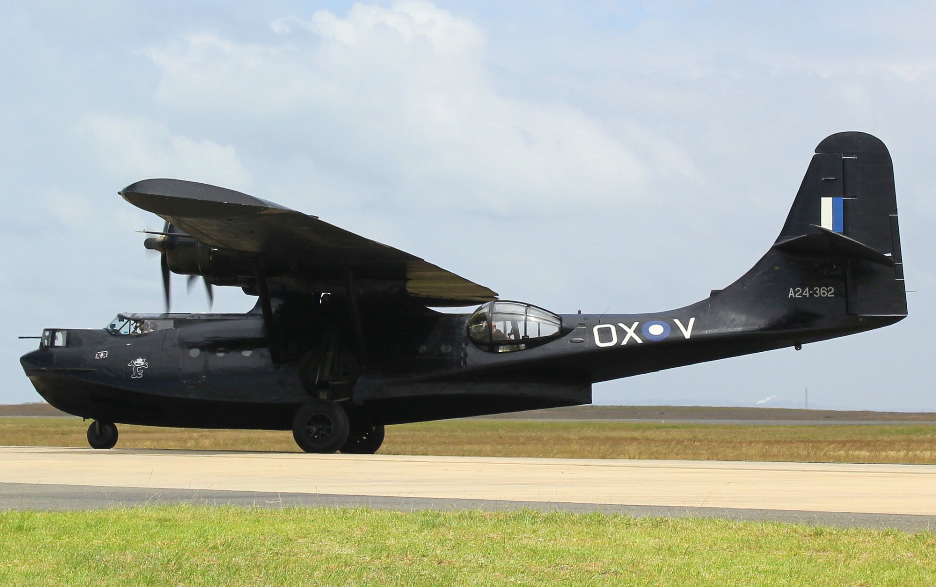 vh-pbz pby catalina catalina marina patrulla antisubmarino avión