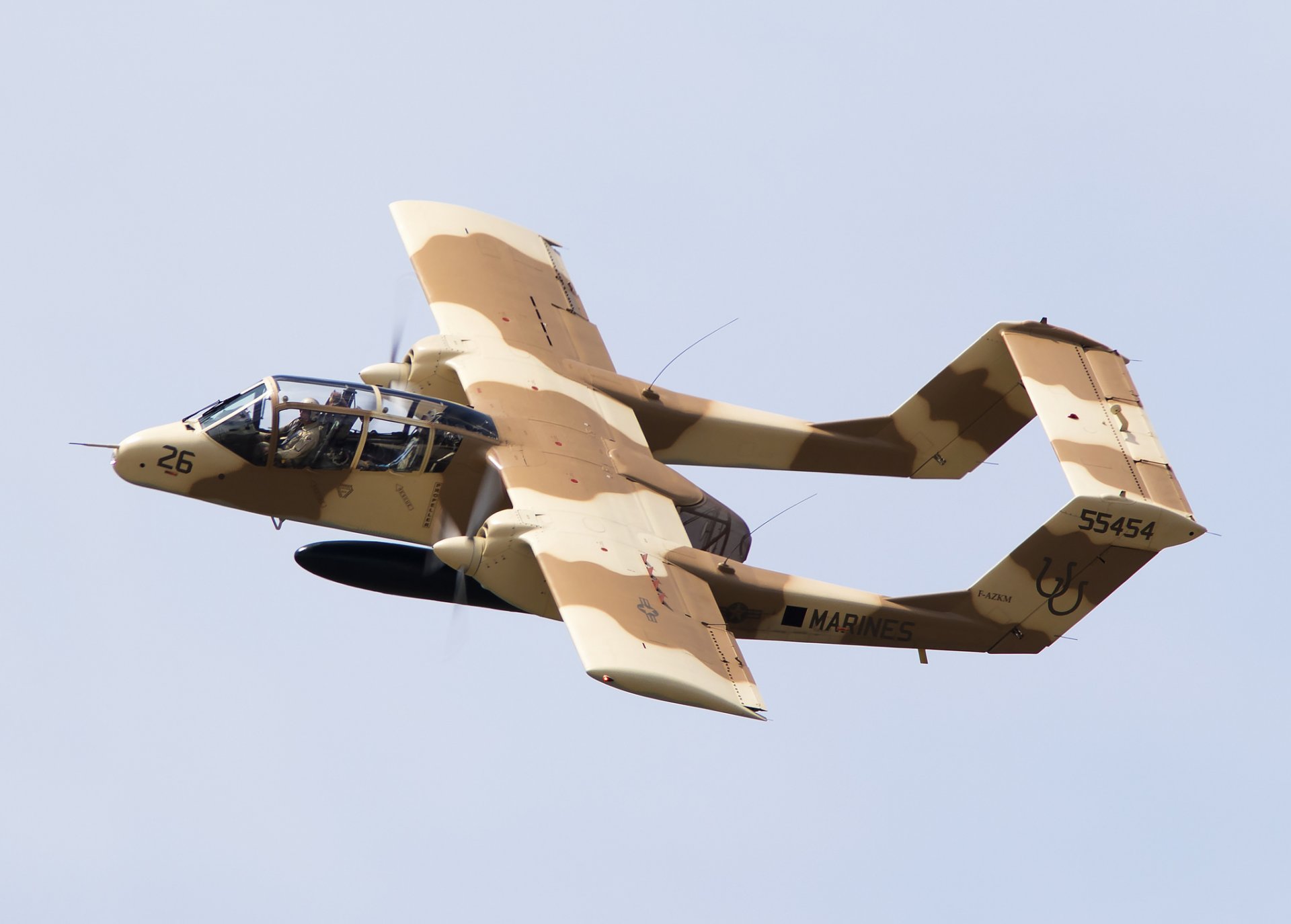 rockwell ov-10 bronco sturmgewehr