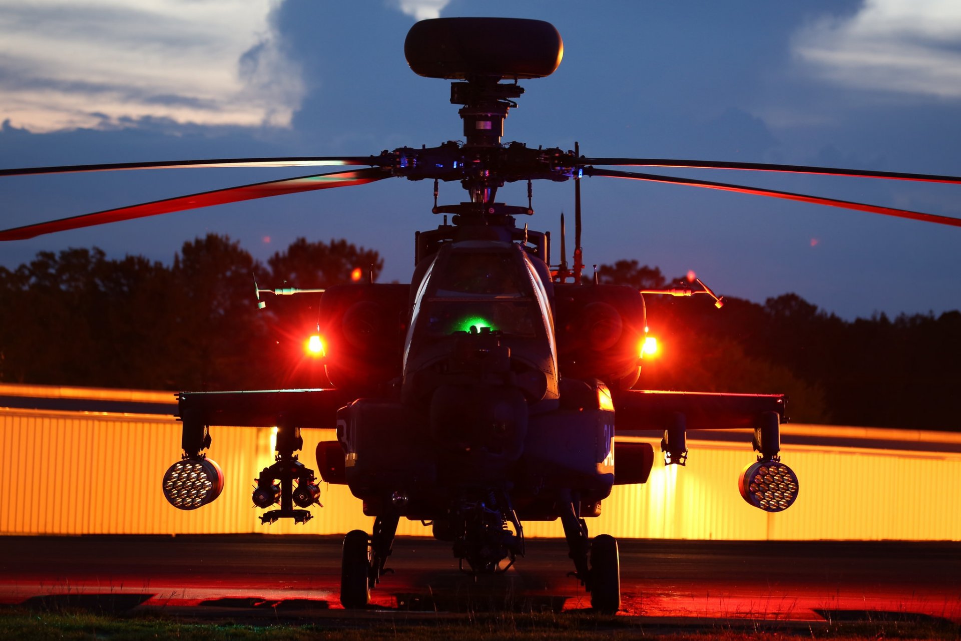 ah-64d apache apache schlagzeug