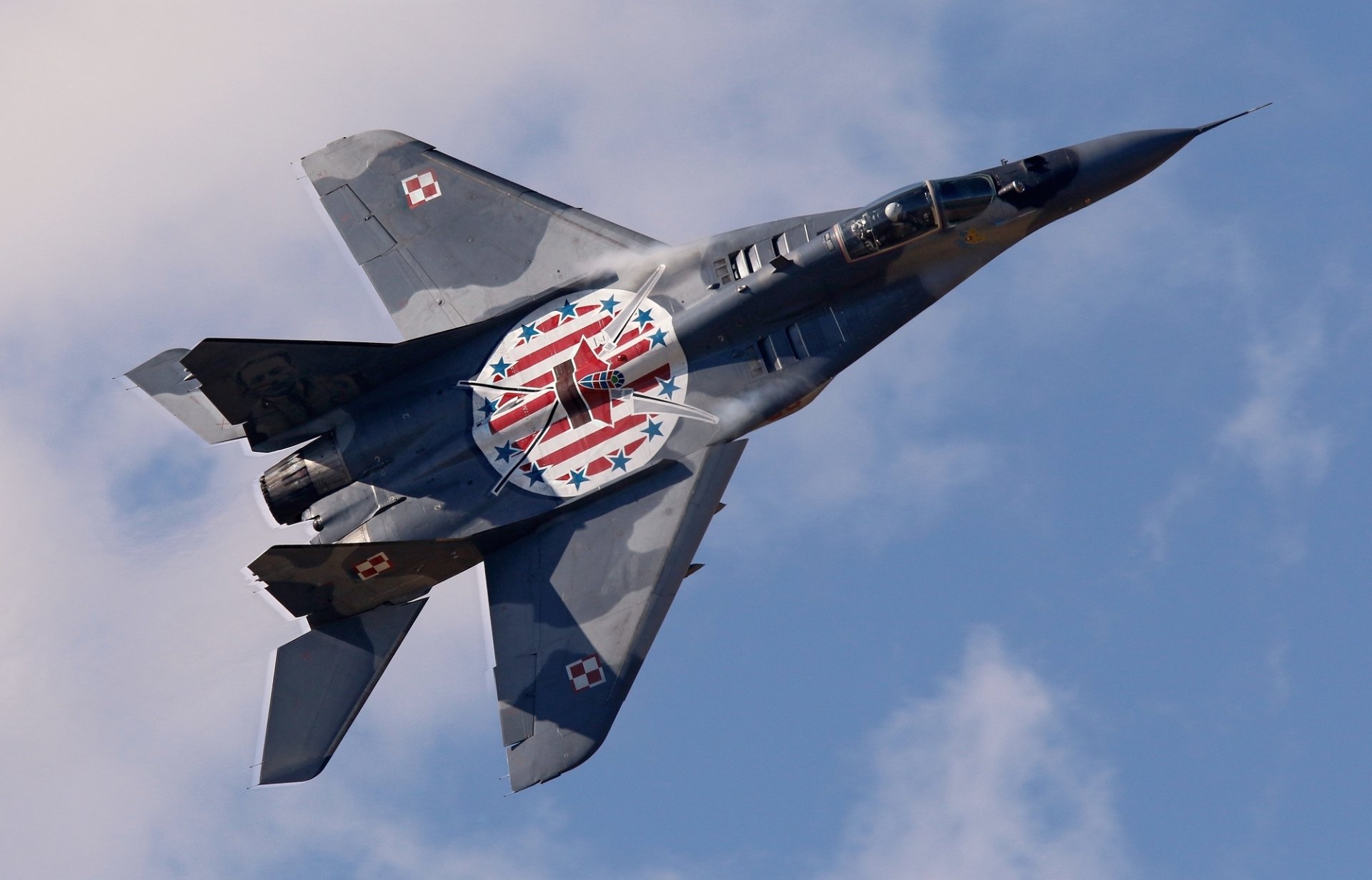 mig-29 multi-purpose fighter pilot sky