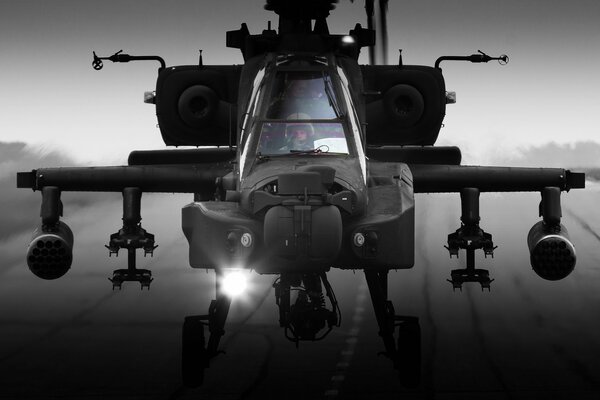 Caccia d attacco apache ah-64 foto