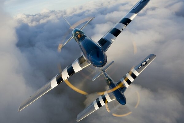 P 51 Mustang ww2 avion américain