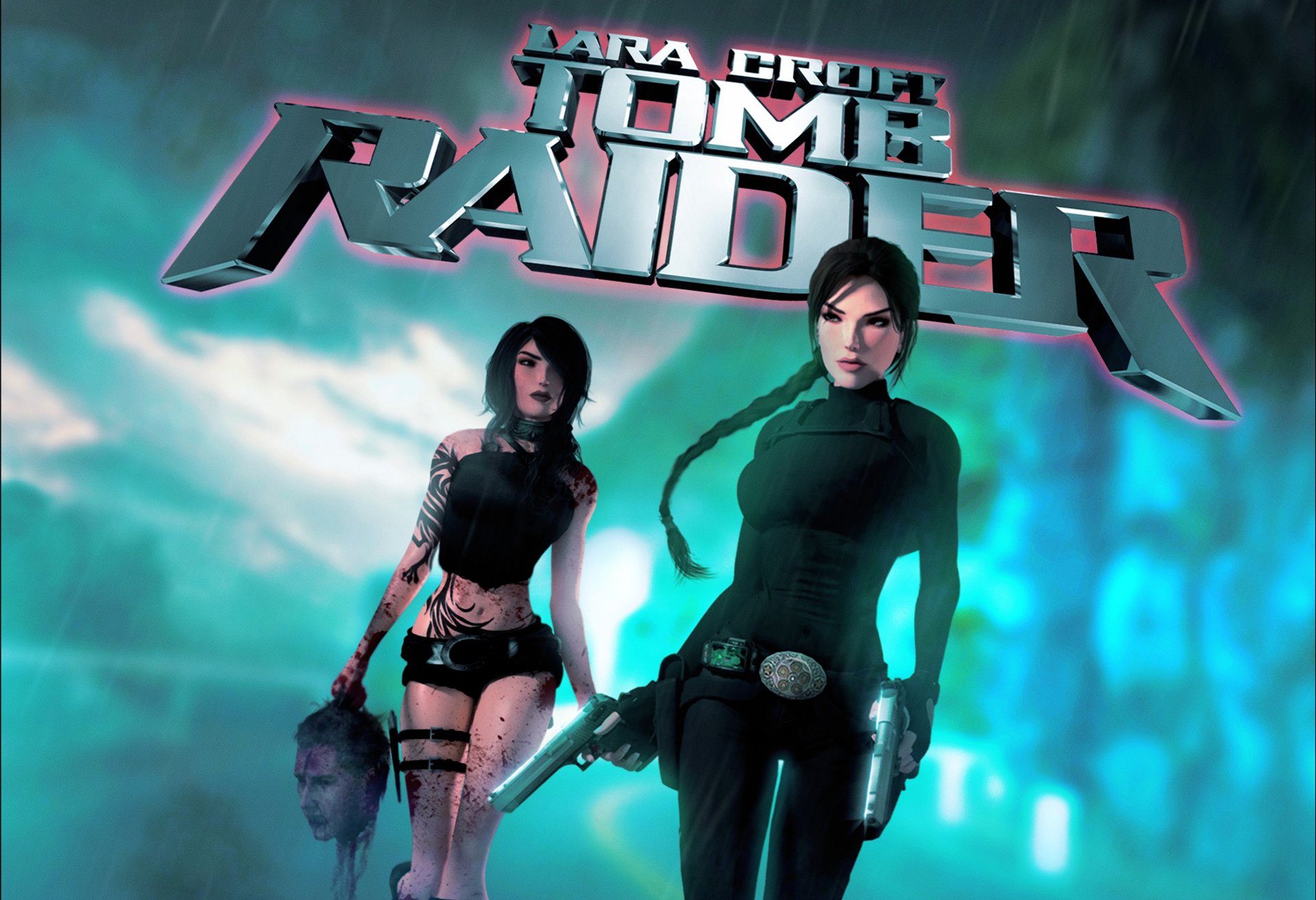 lara croft doppelganger tomb raider tomb raider underworld pistola