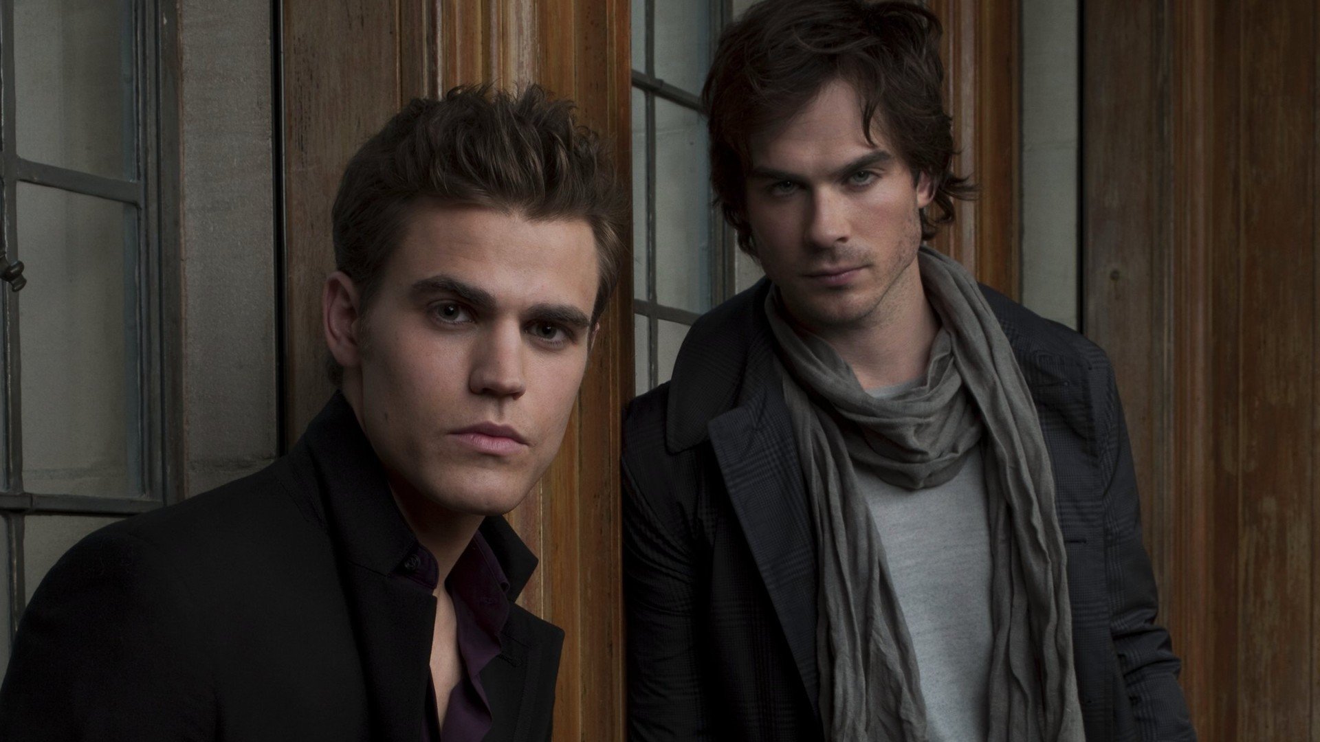 vampire diaries séries damon stefan