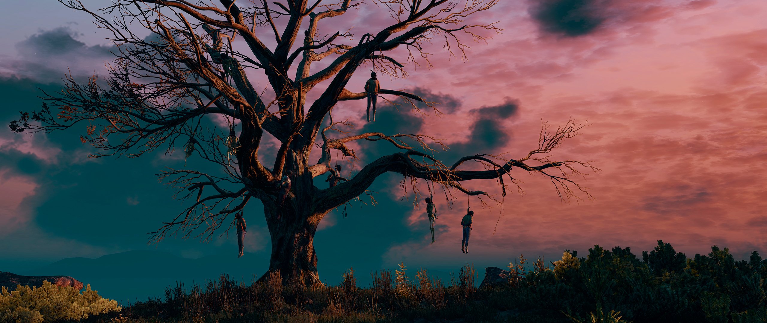 the witcher 3:wild hunt the witcher tree gallow