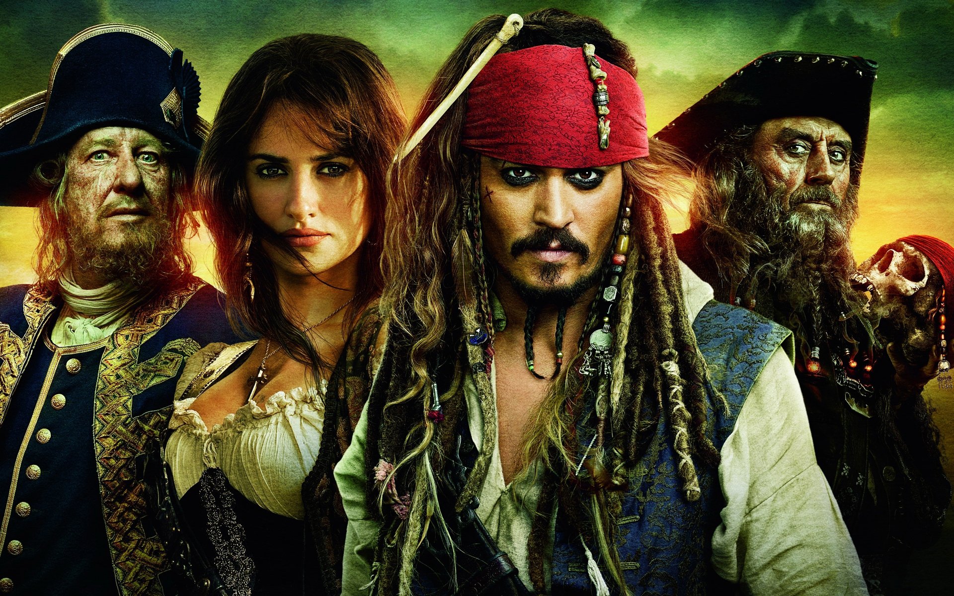 películas piratas del caribe en costas extrañas actores