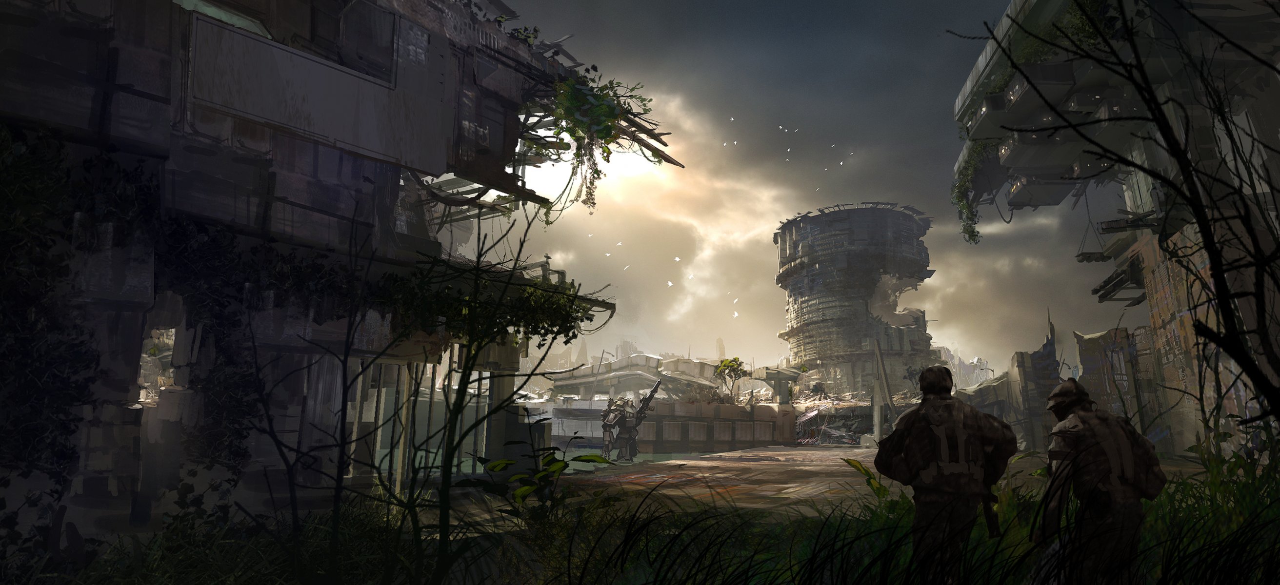 titanfall respawn intrattenimento electronic arts ea robot soldato arte titan pilota