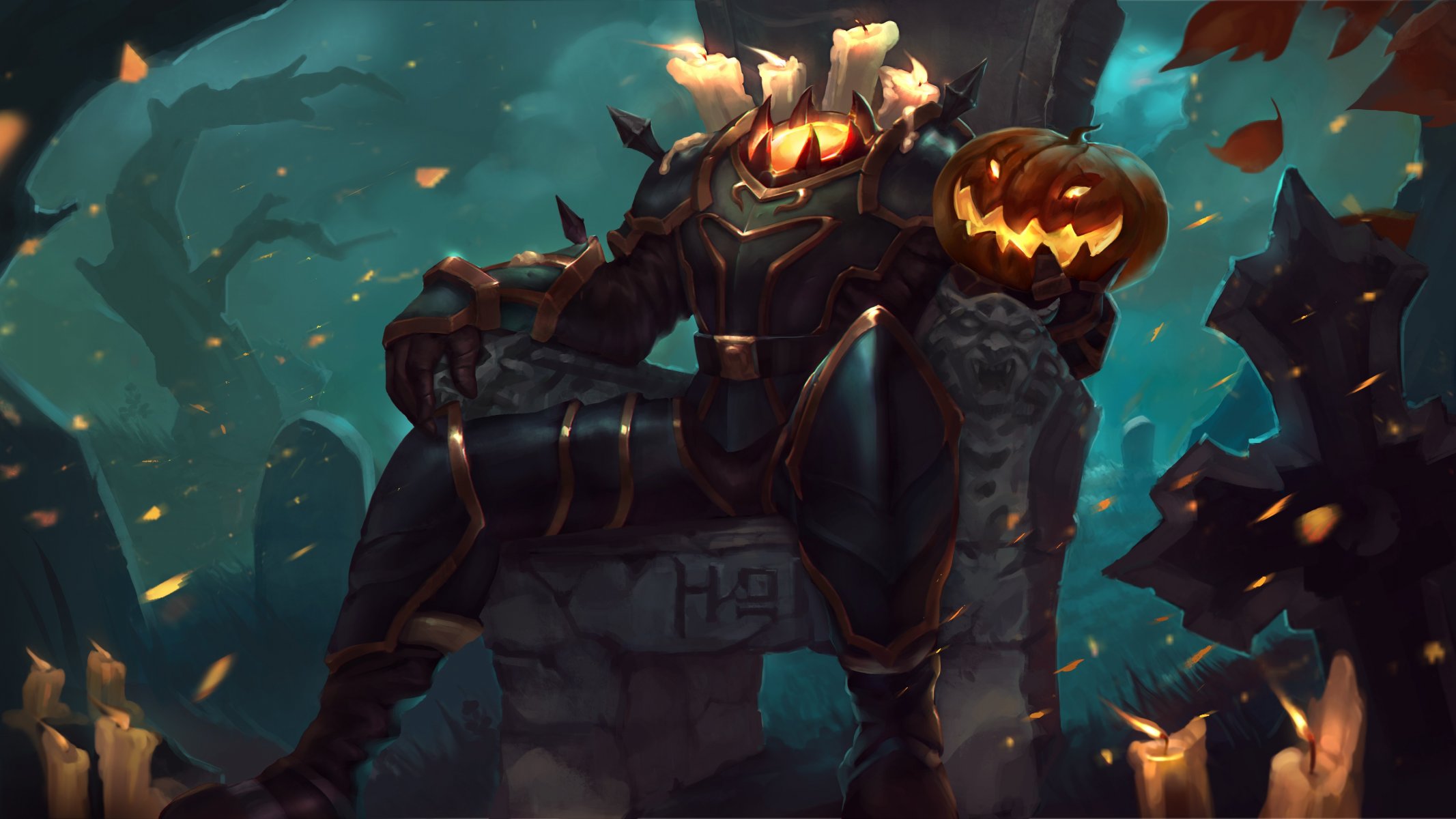 transmutenstein on halloween zucca eroi newerth arte pelle