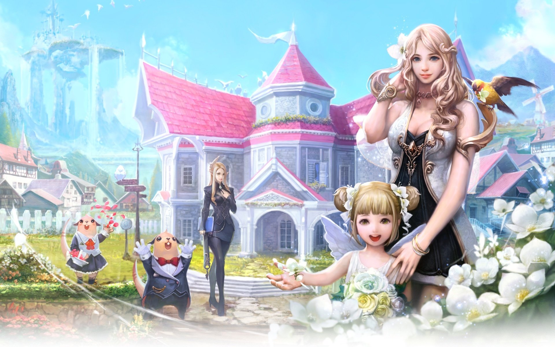 aion fantasia gioco anime