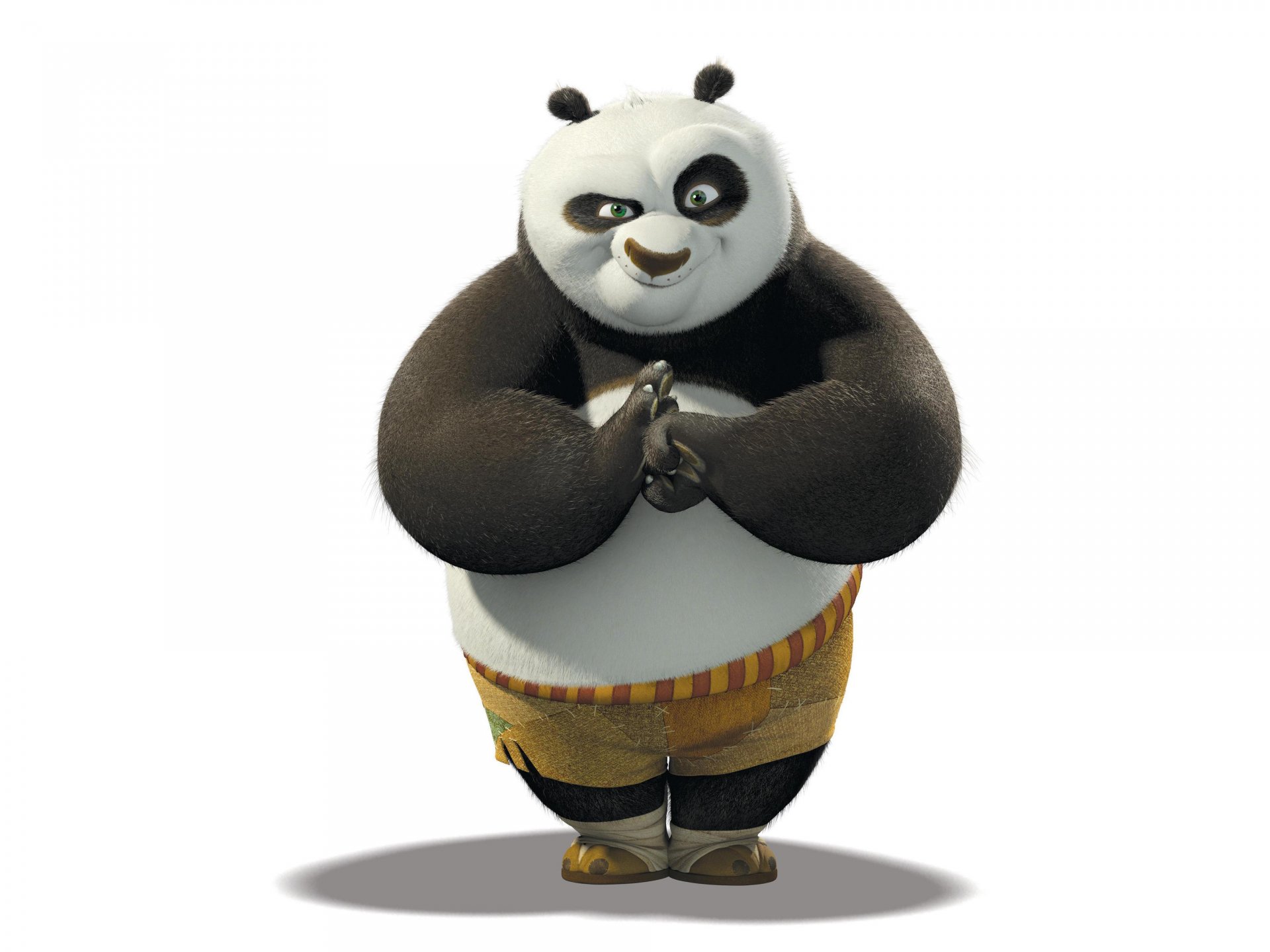 kung fu panda white background