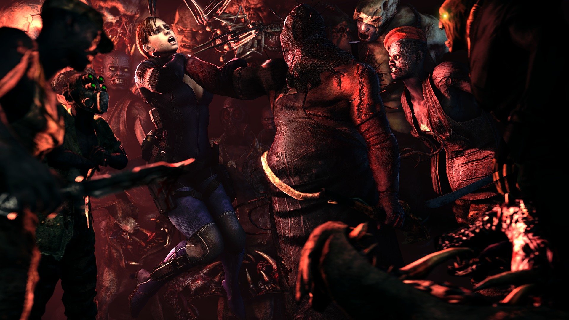 resident evil 5 majini kat majini ndesu el gigante ustanak jill valentine