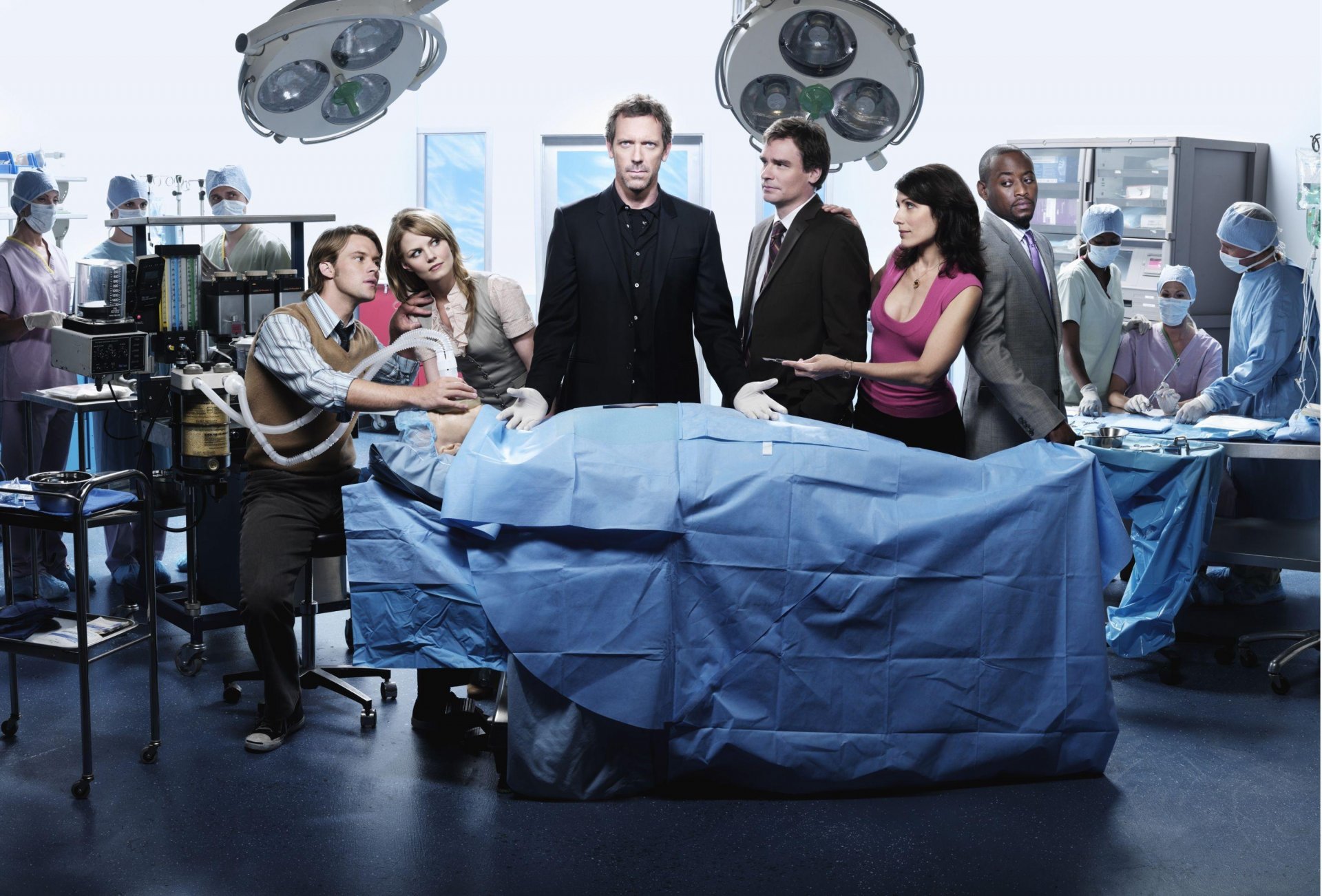 house md dr. house serie de televisión sala de operaciones