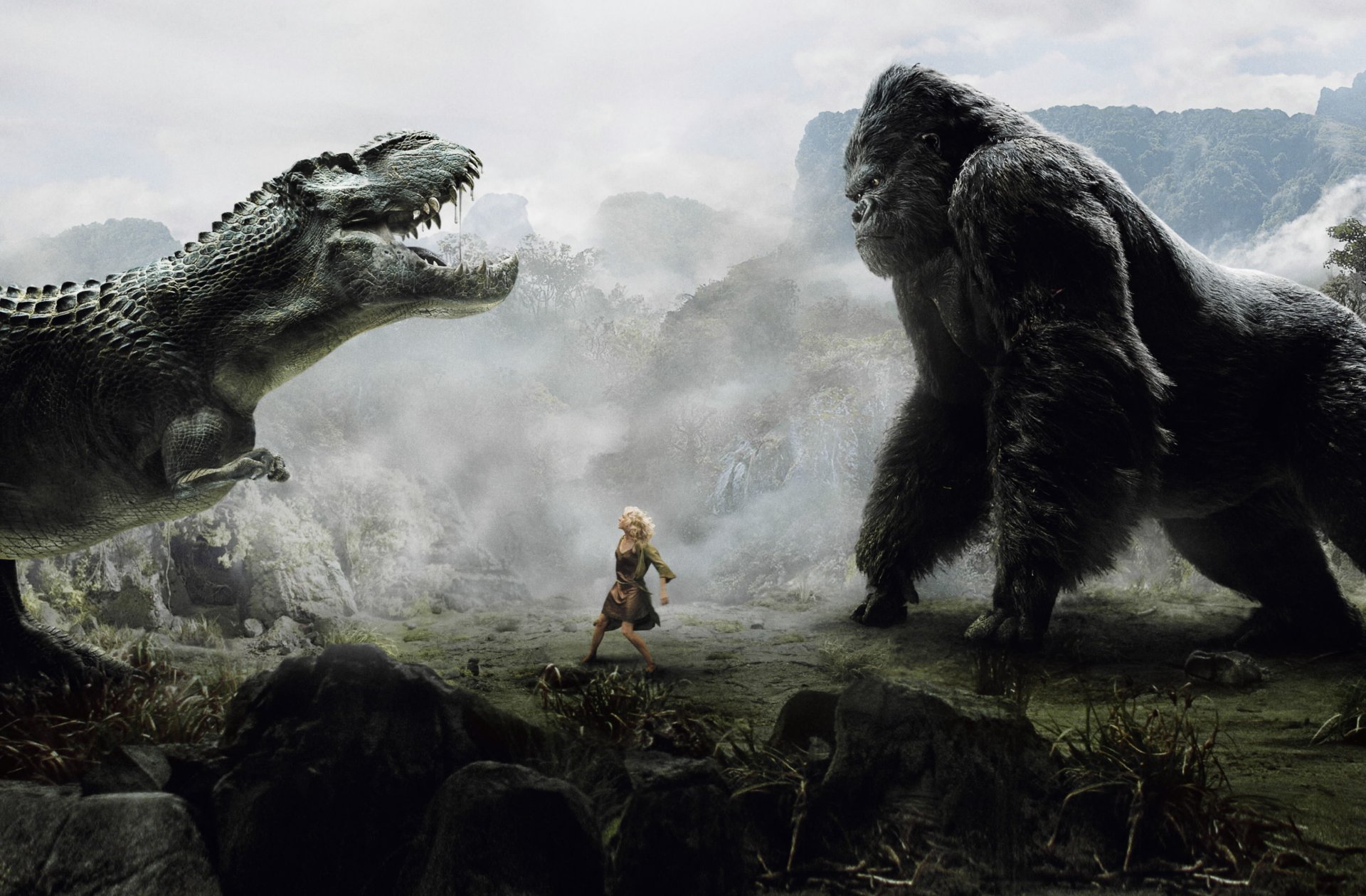 king kong dinosaur girl