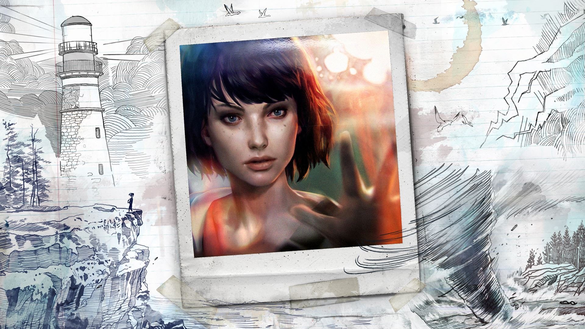 vie étrange fille photo dessin maxine caulfield phare oiseaux scotch dontnod square enix