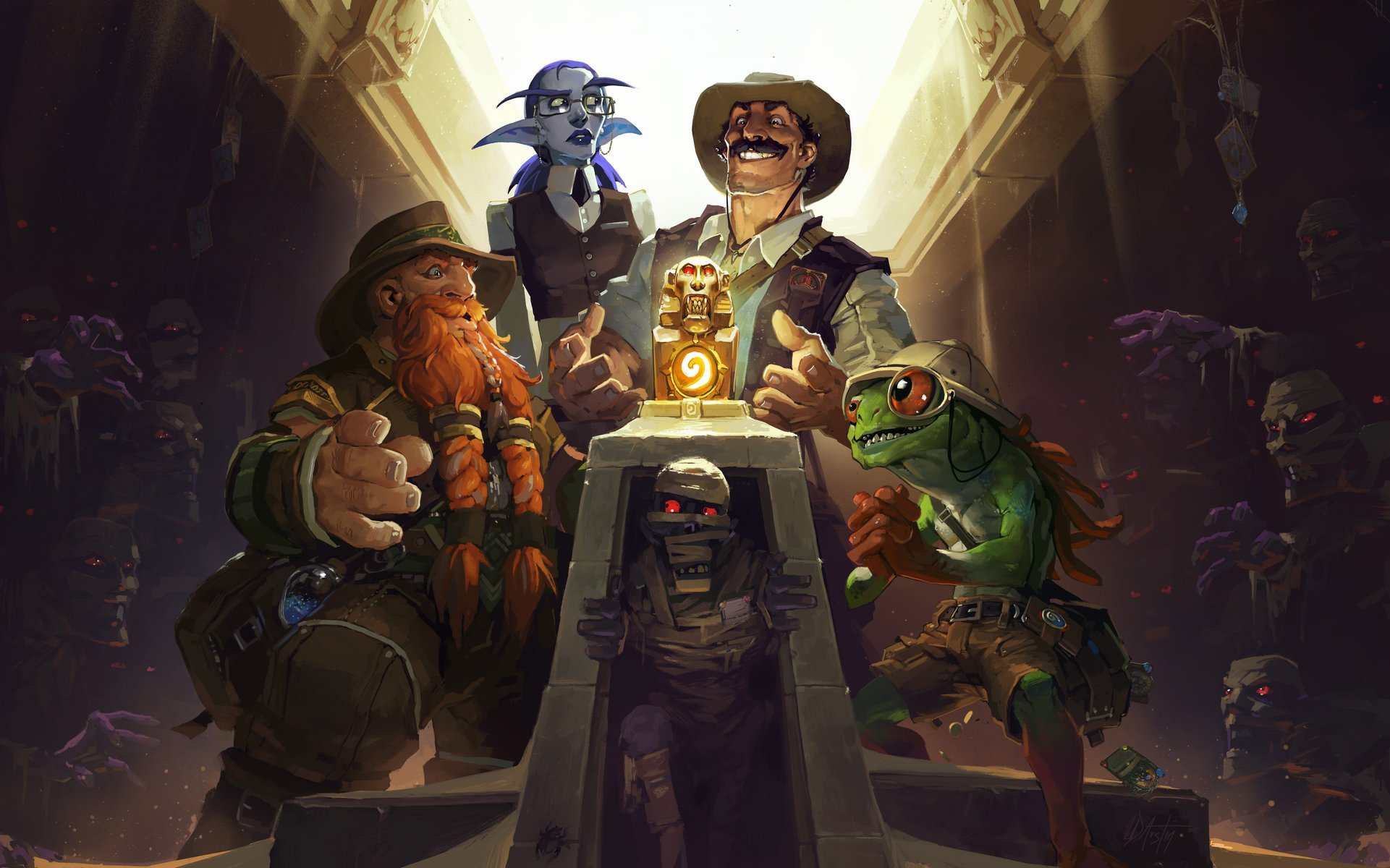 pierre heroes of warcraft ligue des explorateurs brann reno jackson eliza starseeker sir finley mrrgglton