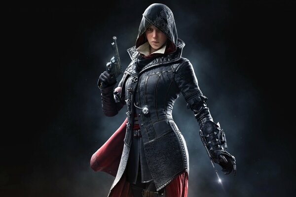 Assassins Creed : Syndicate killer in a hooded cape