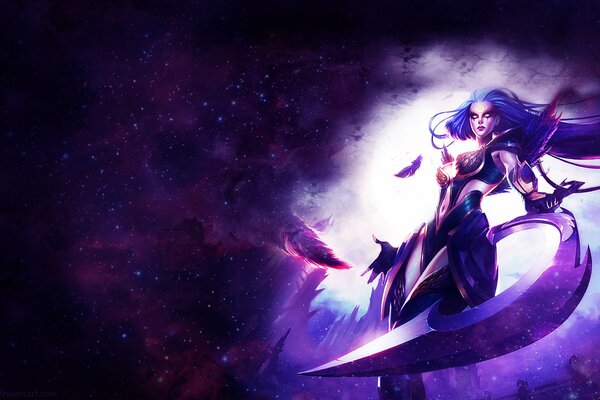 Juego de arte espacial League of Legends