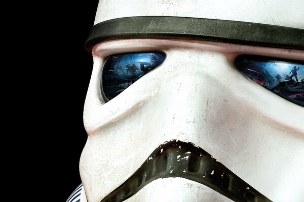 Unangemessene Shoot the Stormtrooper schaut nach oben Kostenloser Download