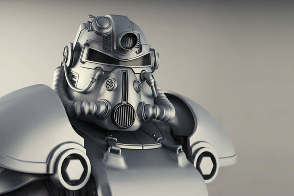 The Art of fallout 4 T-51B power armor