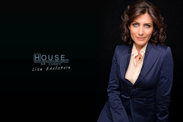 actress from the TV series Doctor House , Lisa Cuddy