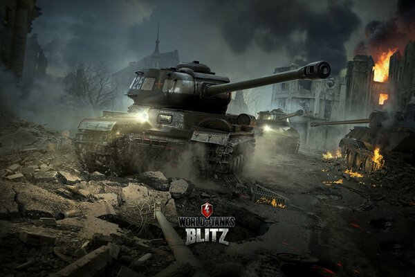 Graphics Blitz World of Tanks computer game