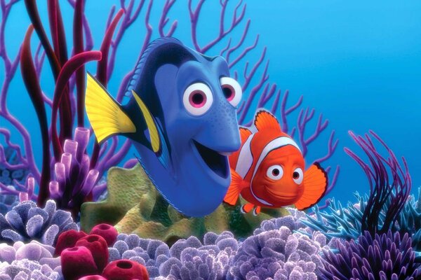 Il cartone animato alla ricerca di Nemo