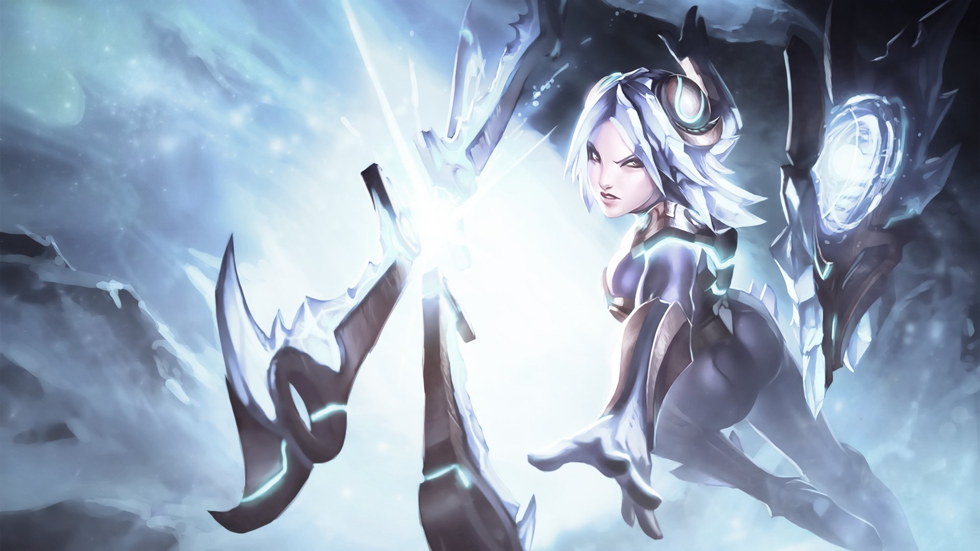 kunst league of legends irelia mädchen waffen