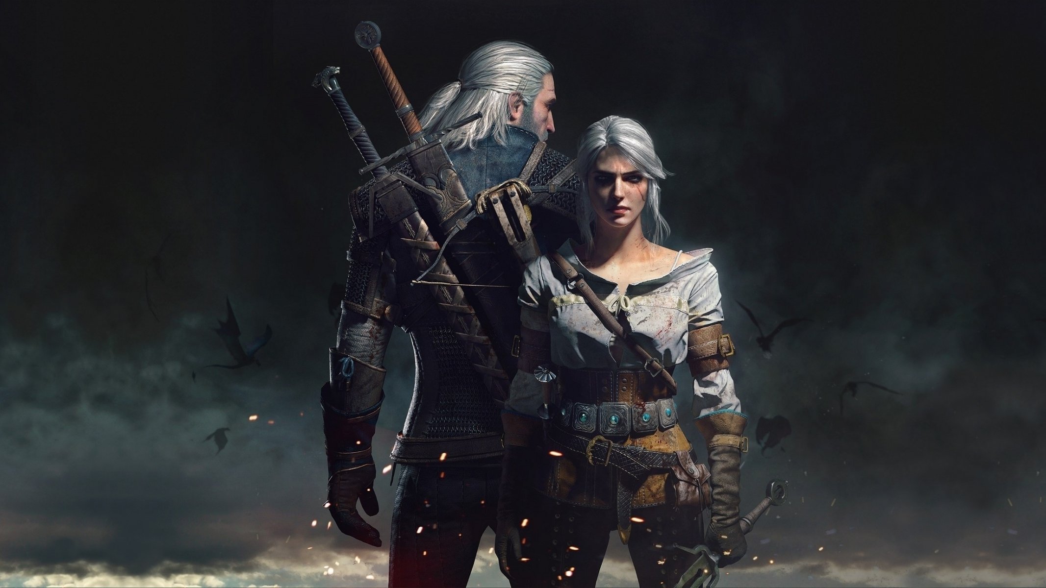 the witcher 3: wild hunt the witcher 3: wild hunt cd projekt red the witcher geralt ciri arte