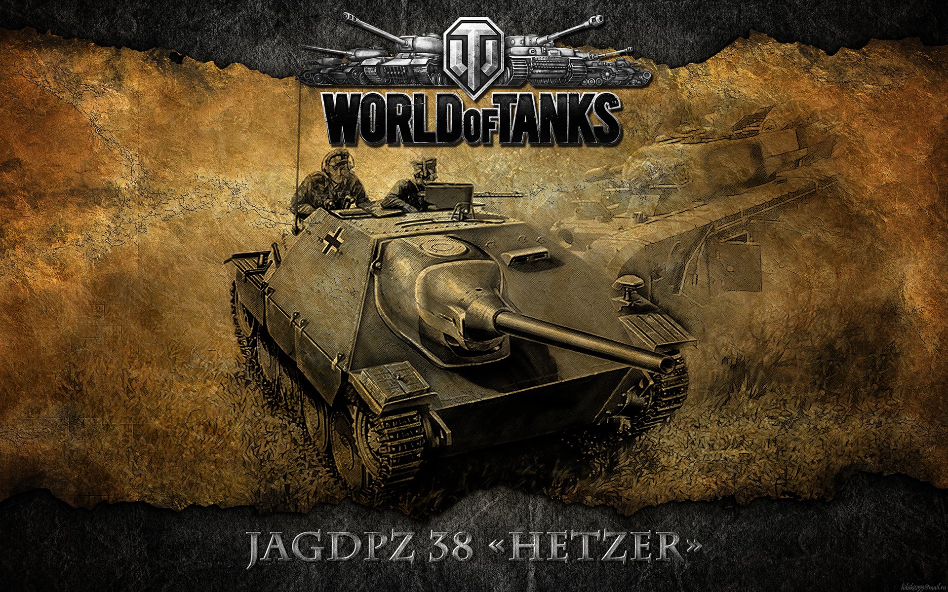 wot mundo de los tanques tanques tanque alemania hetzer pt-acs