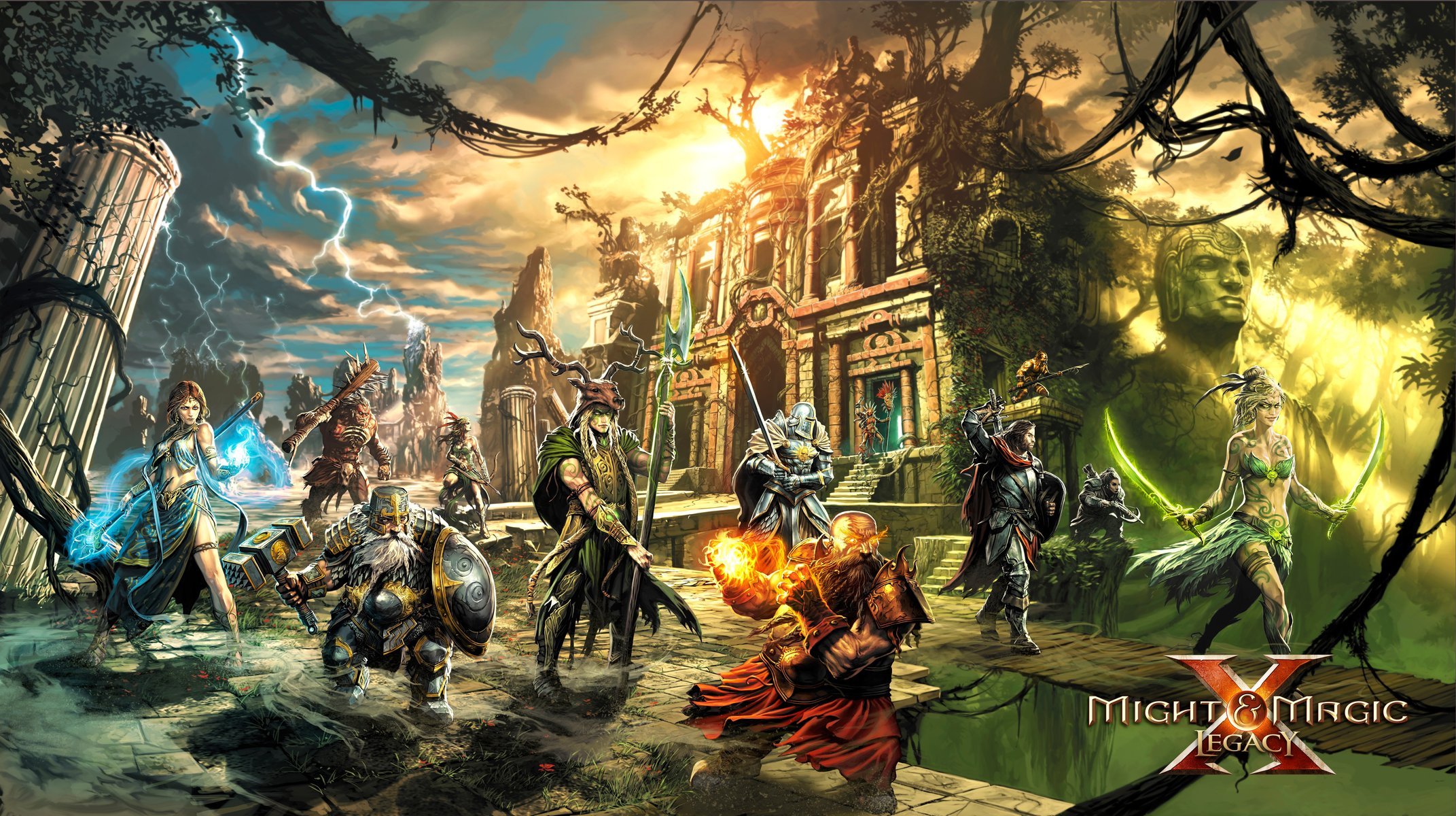 might & magic x: eredità might & magic x eredità eroi personaggi