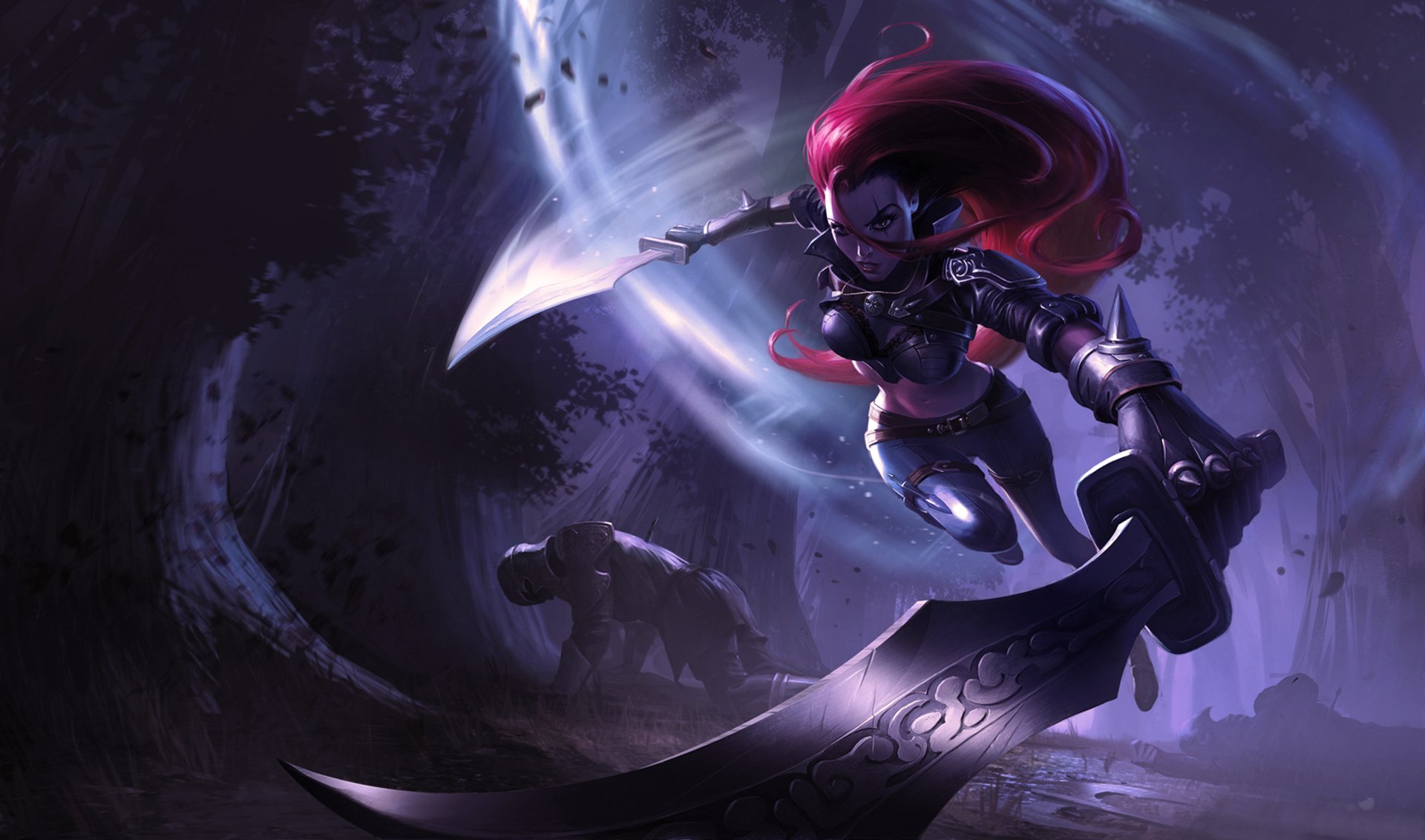 lol katarina lame sinistre ligue des légendes épée