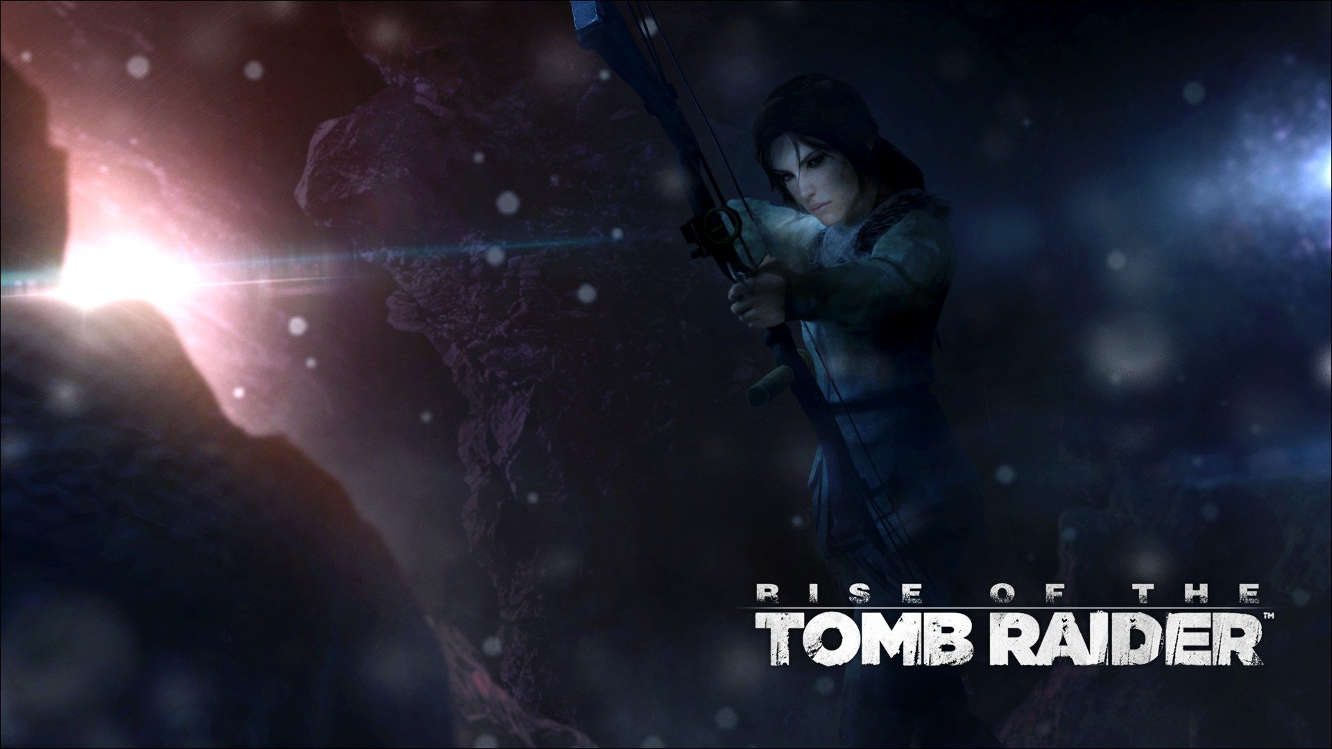 возвышение raider tomb crystal dynamics лара крофт снег лук стрелы