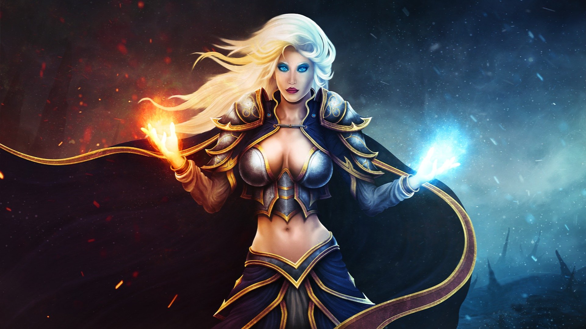 lady jaina wow magier world of warcraft frau jaina praudmoor