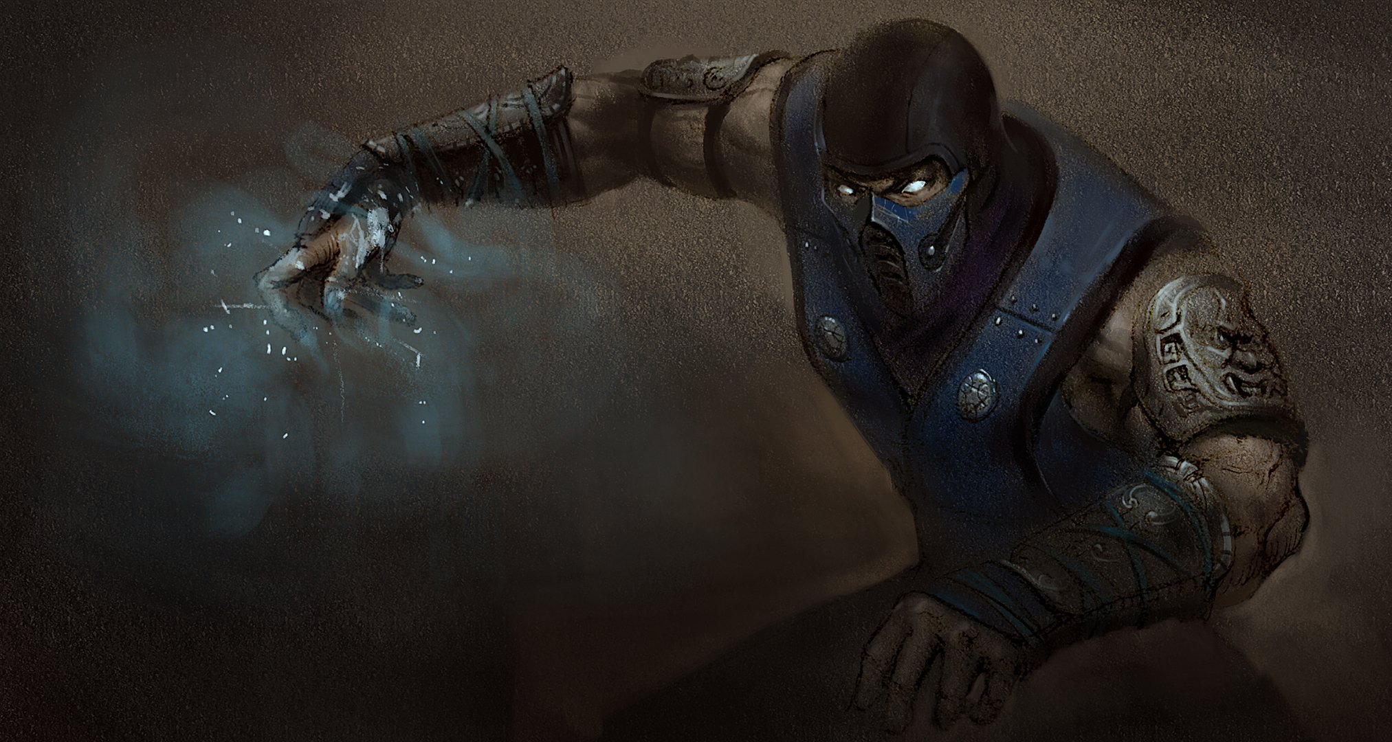 mortal kombat ninja kunst maske sub-zero kuai liang