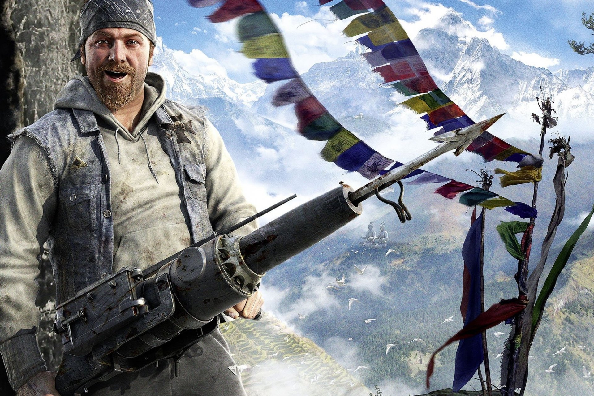 far cry 4 ubisoft arpione montagne kirat