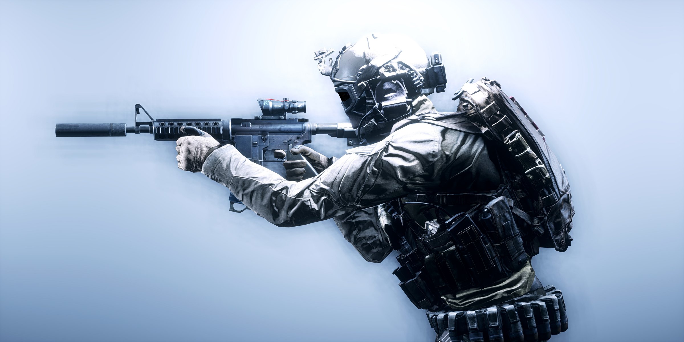 battlefield 4 soldat waffe ausrüstung hintergrund