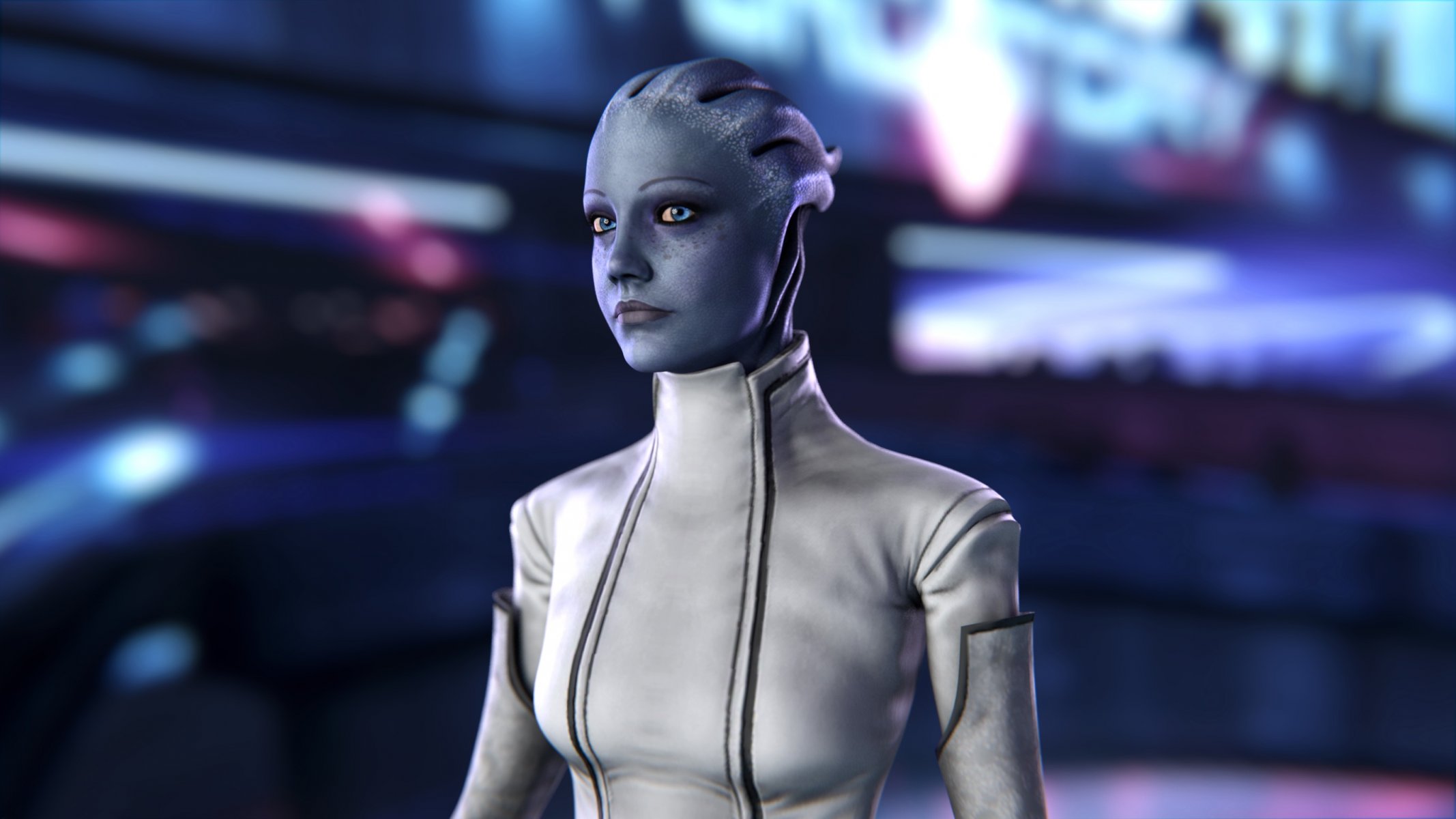 liara t soni mass effect asari scienziato