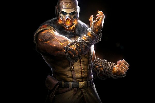 El luchador inflado del juego dragon age