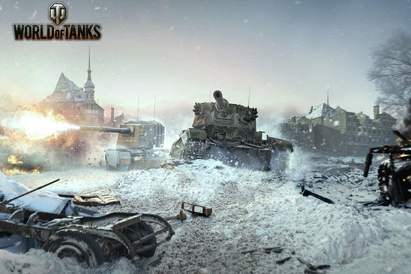 Jeu World of tanks pour le bureau