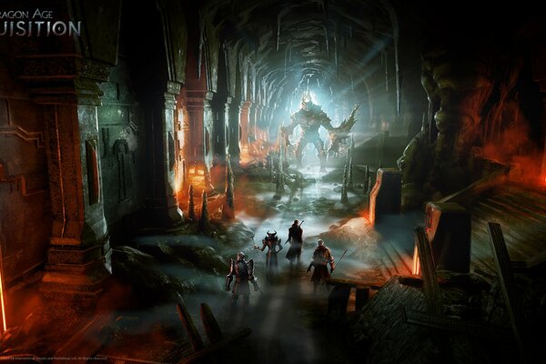 Imagen de Dragon age, mazmorra y demonios