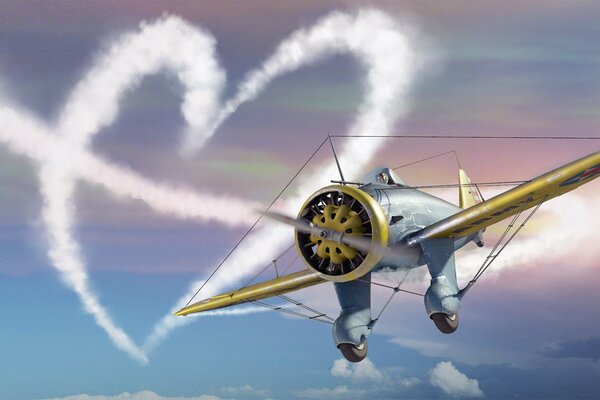 Stimulateur d avion Saint Valentin