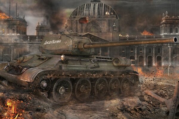 Word of tanks. Char. Jeu de chars