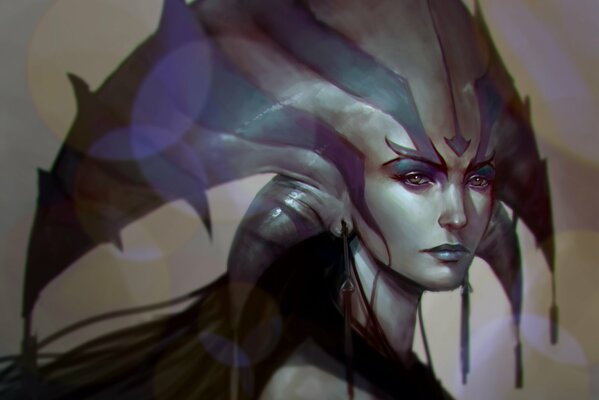 Arte cara chica de dota