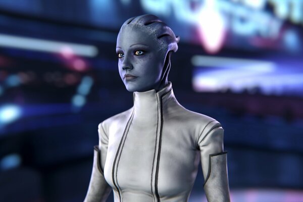 Liara tsoni, mass effect, Azari, scientifique