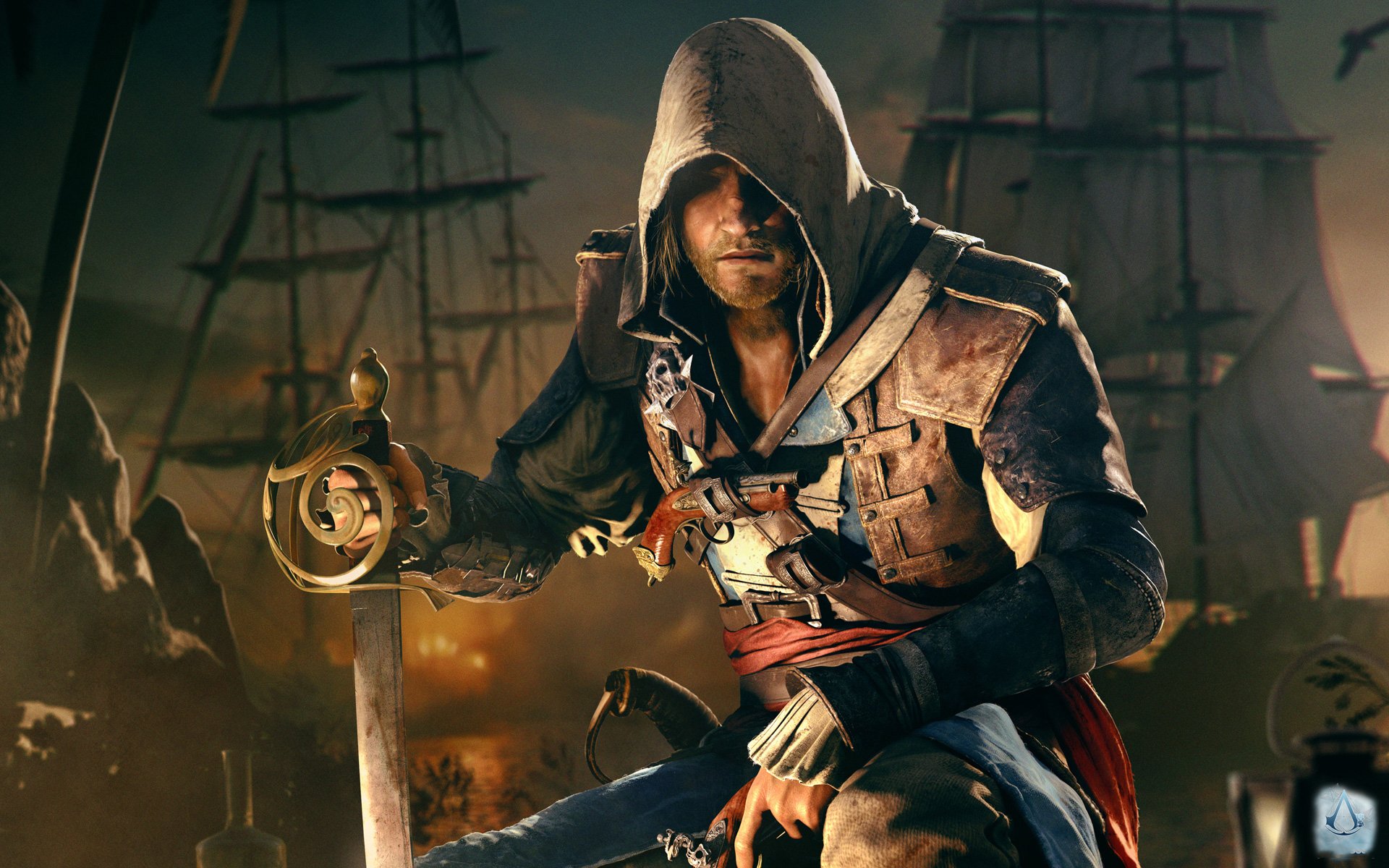 assassin s creed iv: black flag black flag edward assassin pirate