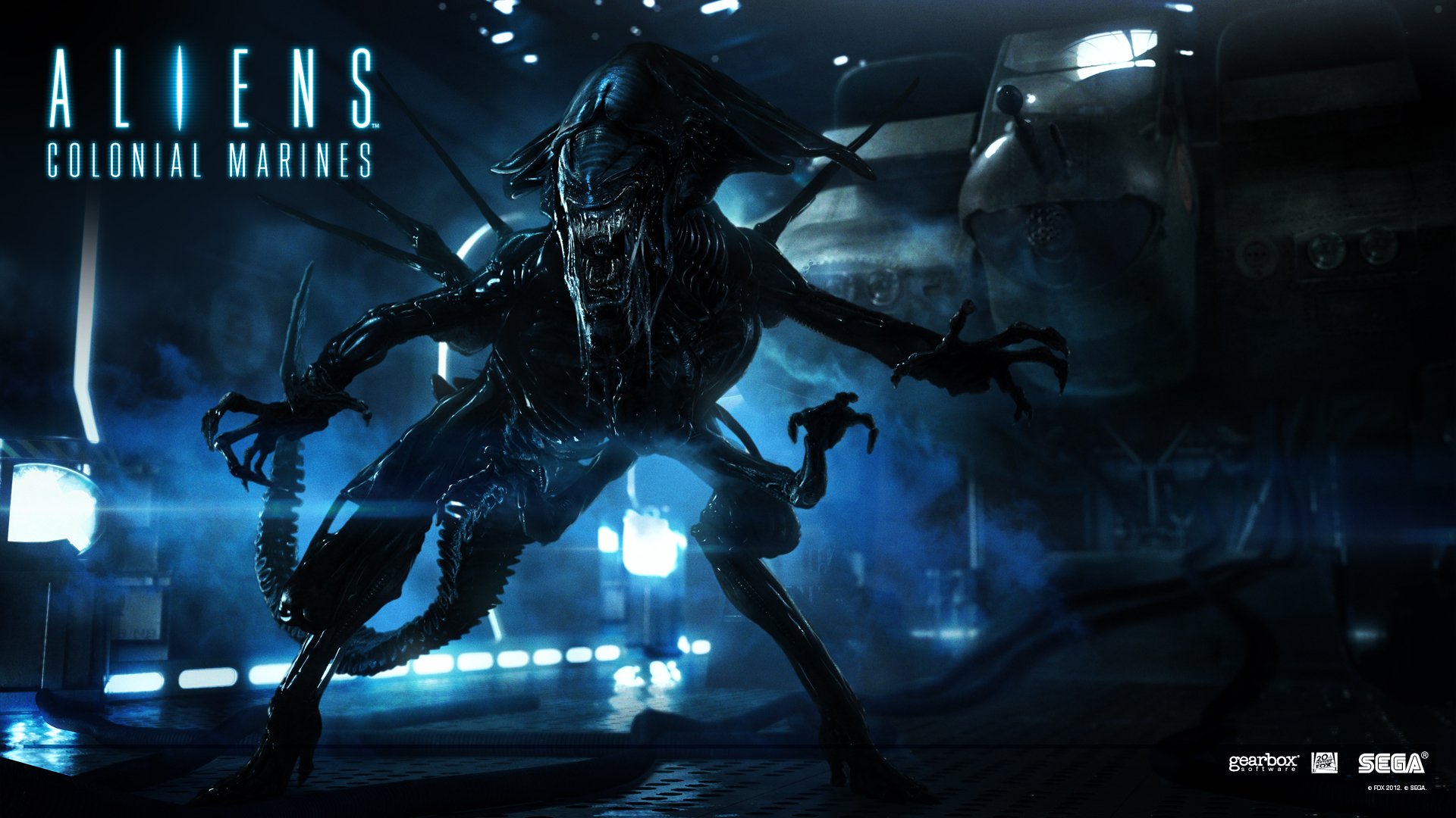 aliens colonial marines königin alien monster gebärmutter