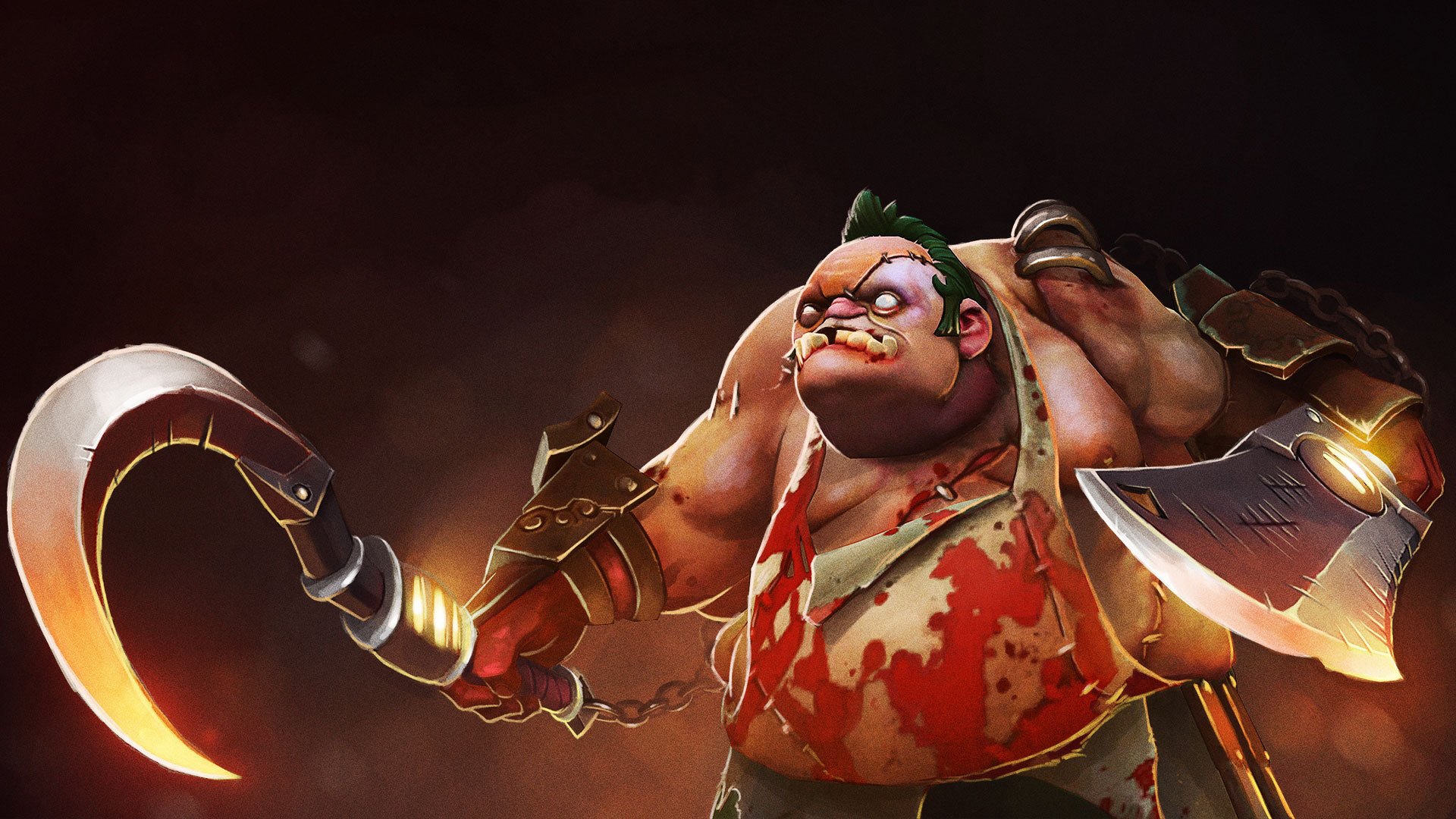 dota 2 pudge мясник пудж крюк