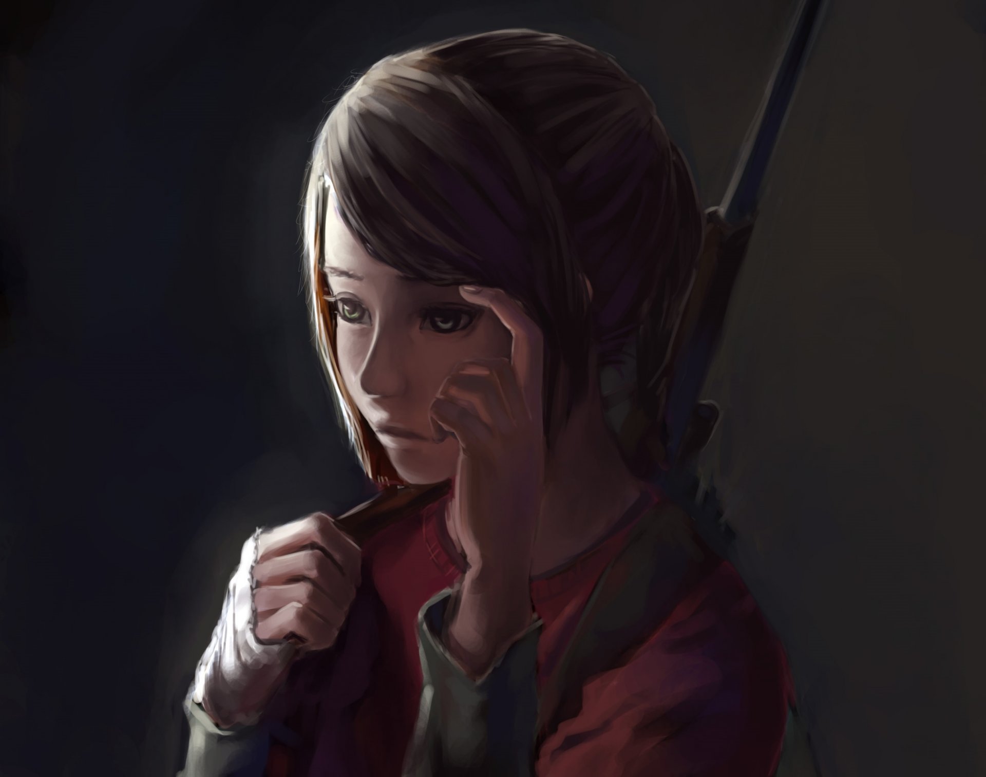 The last of us Ellie art