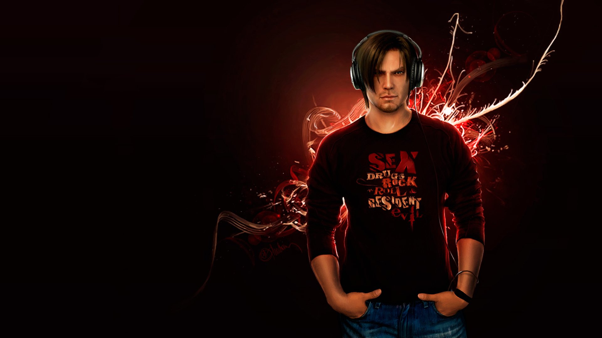 leon scott kennedy resident evil biohazard musik biologisch gefährlich